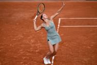 Kostyuk in action at the 2025 French Open - Day One - Source: Getty